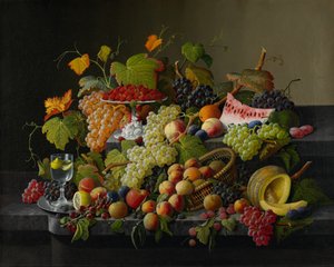 豊かな果実、1858
